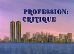 Profession Critique