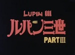Lupin III : Part III